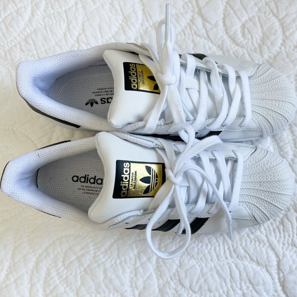 ADIDAS Superstar white leather runners - Picture 11 of 14